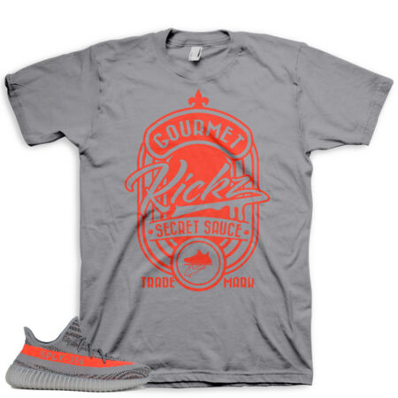 Shirt to Match Yeezy Boost 350 V2 Beluga Solar Red Sneaker Colorway | Secret Sauce V1
