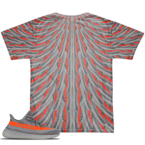 Shirt to Match Match Yeezy Boost 350 V2 Beluga Solar Red Sneaker Colorway | Cooked Shoose - Image 3