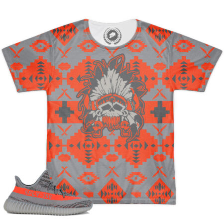 Shirt to Match Yeezy Boost 350 V2 Beluga Solar Red Sneaker Colorway | Beacon