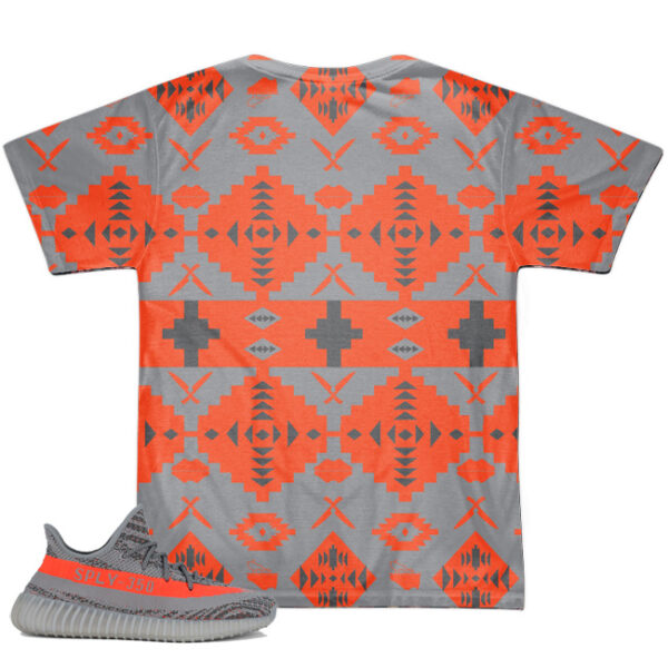 Shirt to Match Yeezy Boost 350 V2 Beluga Solar Red Sneaker Colorway | Beacon - Image 2