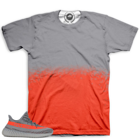 Shirt to Match Yeezy Boost 350 V2 Beluga-Solar Red Sneaker Colorway | V6