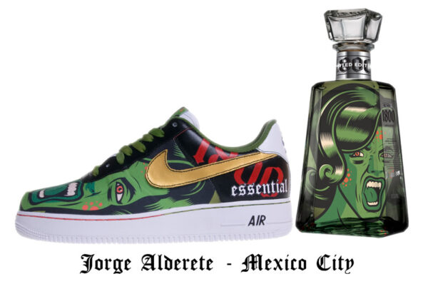 GourmetKickz x 1800 Tequila Nike AF1 Artist Series Pack - Image 14