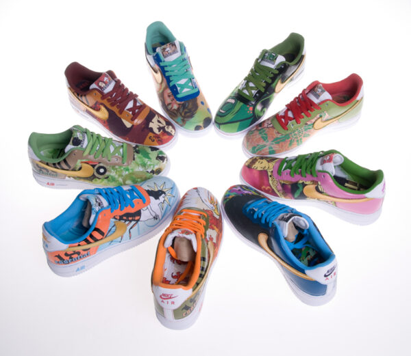 GourmetKickz x 1800 Tequila Nike AF1 Artist Series Pack - Image 2
