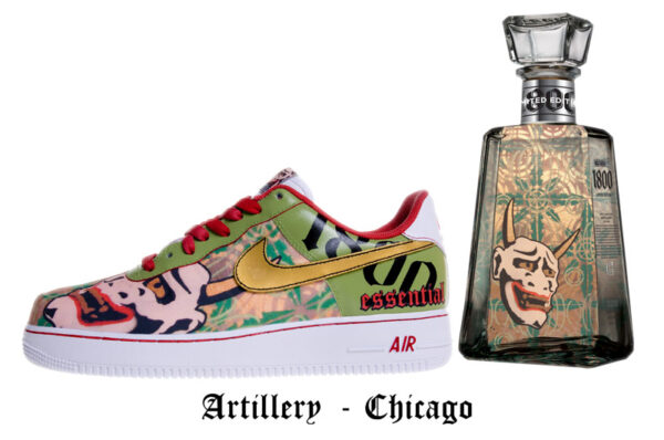 GourmetKickz x 1800 Tequila Nike AF1 Artist Series Pack - Image 13