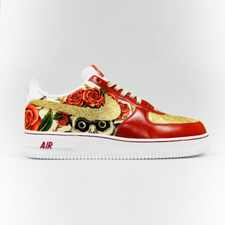 Custom "Before He Rose" Nike Air Force 1 by GourmetKickz