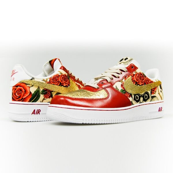 Custom "Before He Rose" Nike Air Force 1 by GourmetKickz - Image 3