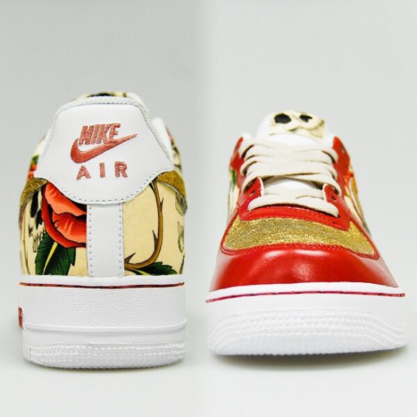 Custom "Before He Rose" Nike Air Force 1 by GourmetKickz - Image 4
