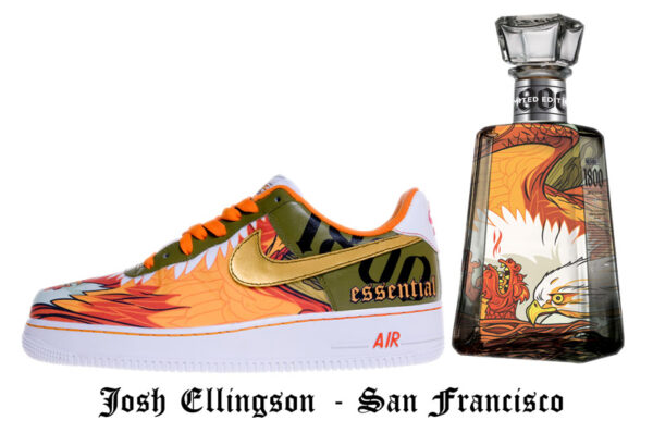 GourmetKickz x 1800 Tequila Nike AF1 Artist Series Pack - Image 9