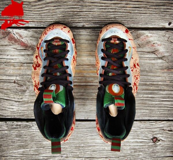 Custom "Freddy Krueger" Foamposite by GourmetKickz - Image 4