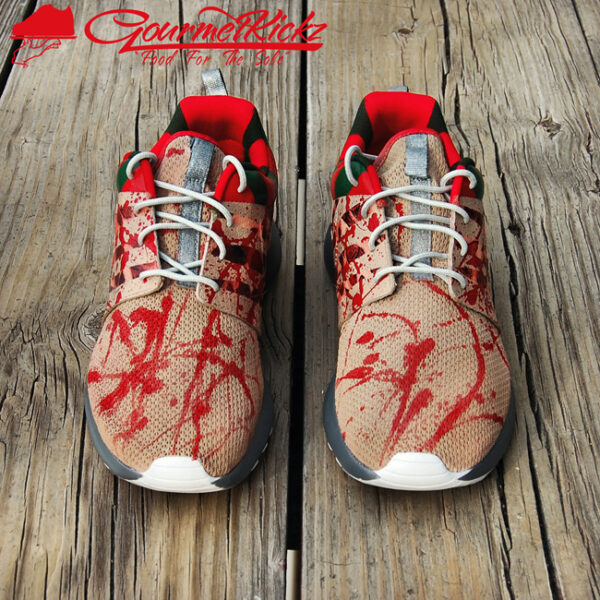 Custom Nike Roshe Run Premium "Freddy Krueger" by Chef - Image 6