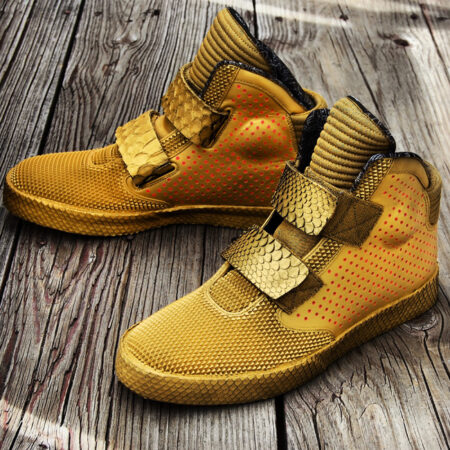 Custom "Gold Stepper" Flystepper 2K3 by GourmetKickz