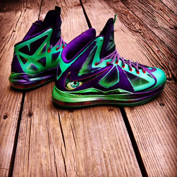 Custom 1 of 1 LeBron X | You and Chef Collab on a Sneaker | Everything Included - Image 4