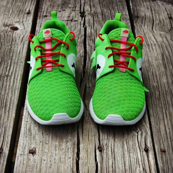 Custom "Kermit Meme" Roshe Run by GourmetKickz | Limited - Image 4