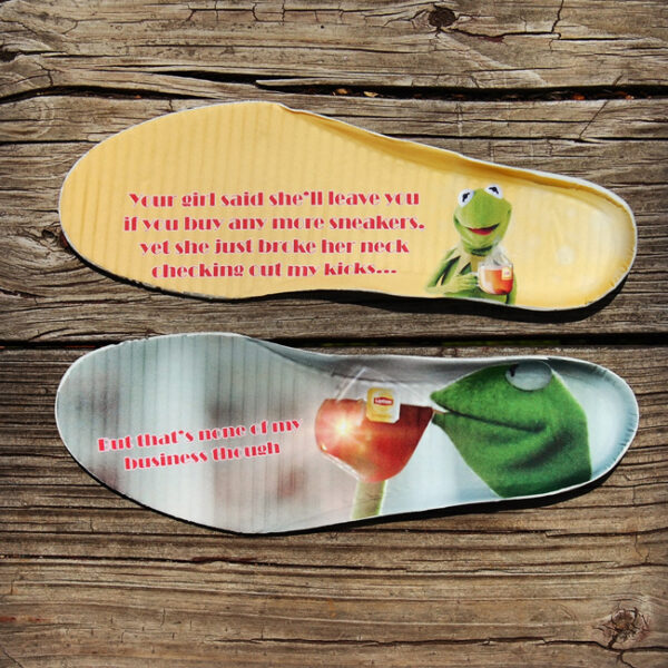 Custom "Kermit Meme" Roshe Run by GourmetKickz | Limited - Image 5