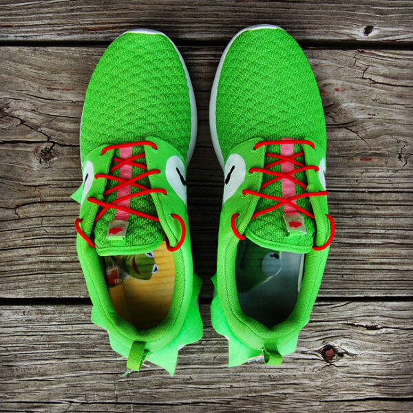 Custom "Kermit Meme" Roshe Run by GourmetKickz | Limited - Image 9