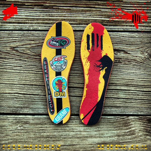 Custom "Kill Bill" KD IV (4) by GourmetKickz | Last Pair in the World - Image 11