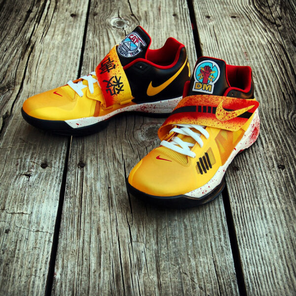 Custom "Kill Bill" KD IV (4) by GourmetKickz | Last Pair in the World - Image 4