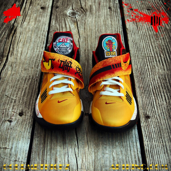 Custom "Kill Bill" KD IV (4) by GourmetKickz | Last Pair in the World - Image 6