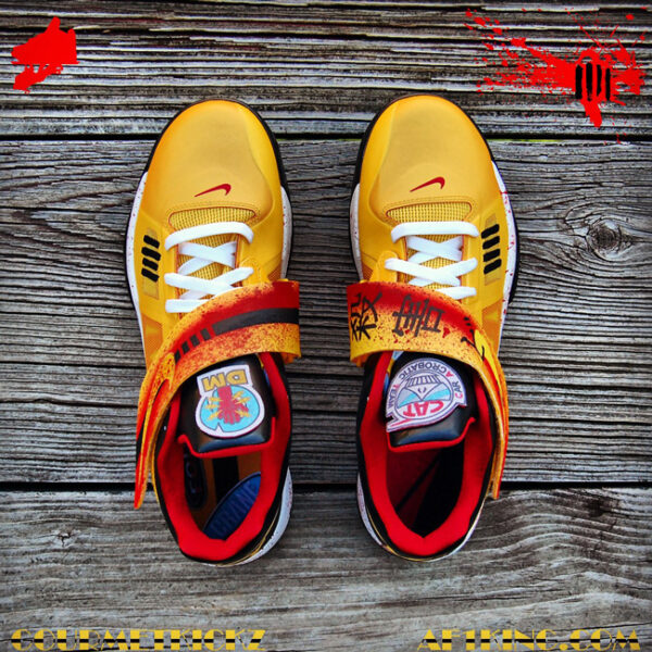Custom "Kill Bill" KD IV (4) by GourmetKickz | Last Pair in the World - Image 9