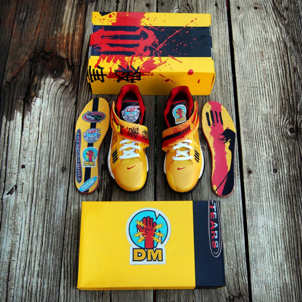 Custom "Kill Bill" KD IV (4) by GourmetKickz | Last Pair in the World - Image 10