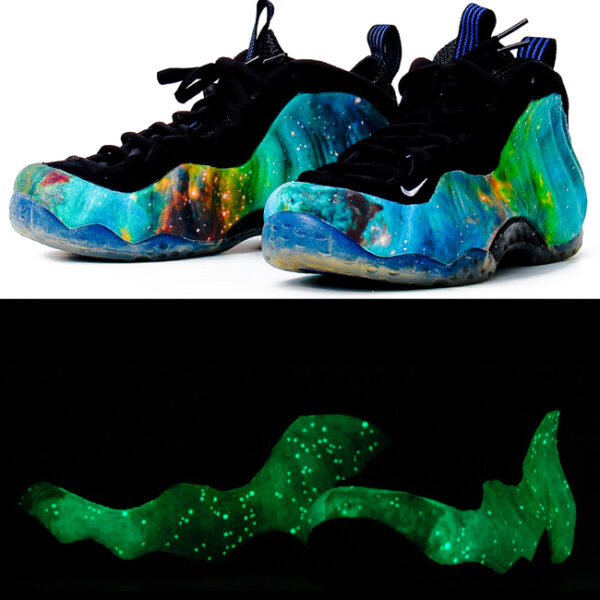 Custom "Luminous Galaxy" Foamposite One - Image 2