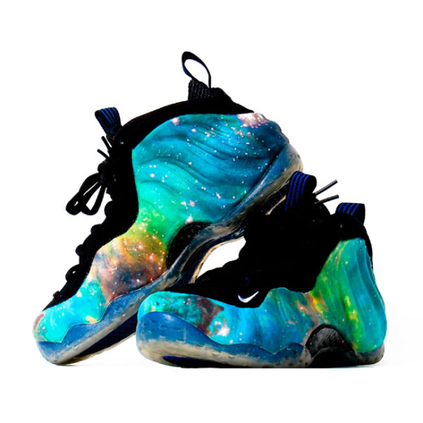 Custom "Luminous Galaxy" Foamposite One - Image 6