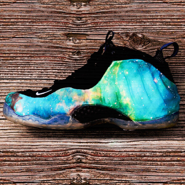 Custom "Luminous Galaxy" Foamposite One - Image 7