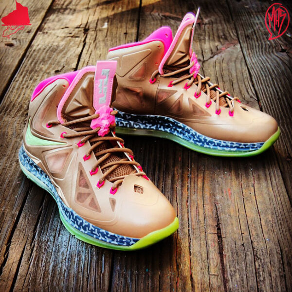Custom LeBron X (10) Net / Net Air Yeezy Inspired | "MasToChef Homme Project" - Image 2