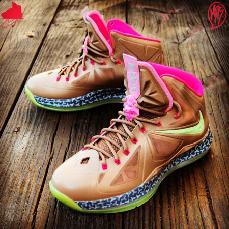 Custom LeBron X (10) Net / Net Air Yeezy Inspired | "MasToChef Homme Project"