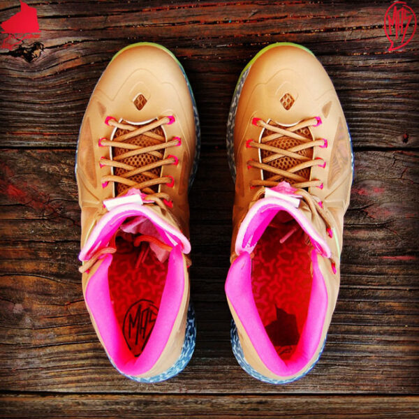 Custom LeBron X (10) Net / Net Air Yeezy Inspired | "MasToChef Homme Project" - Image 5