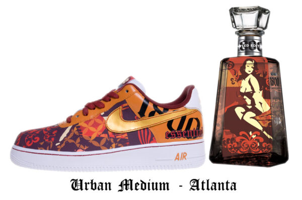 GourmetKickz x 1800 Tequila Nike AF1 Artist Series Pack - Image 6