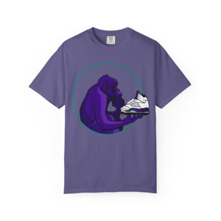 Shirt to Match Jordan 5 Grape 2025 Ape Ponders Grape in Grape