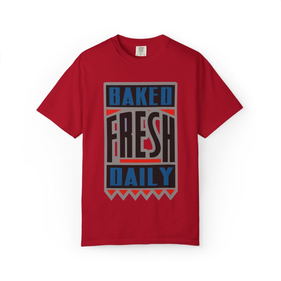 Shirt to Match Jordan 3 "Rare Air" Baked Fresh Daily Graphic Tee in Red