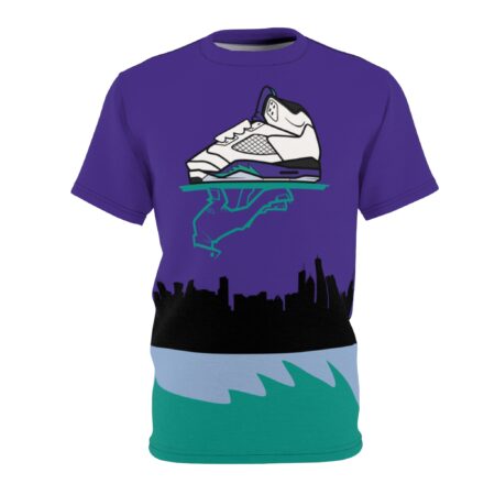 Shirt to Match Jordan 5 Grape 2025 "Now Serving Over The Chi" V3