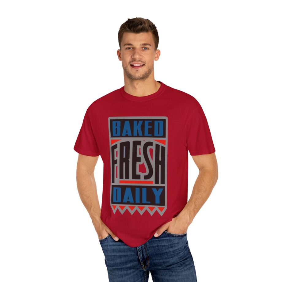 Shirt to Match Jordan 3 "Rare Air" Baked Fresh Daily Graphic Tee in Red
