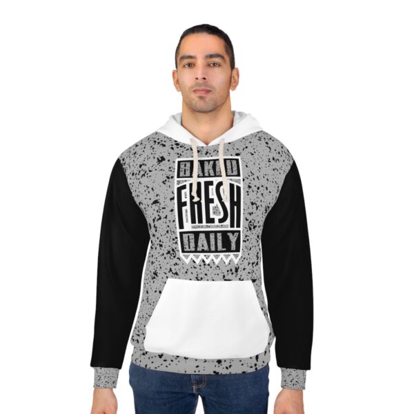 Hoodie to Match Jordan 4 White Cement V1 - Image 4