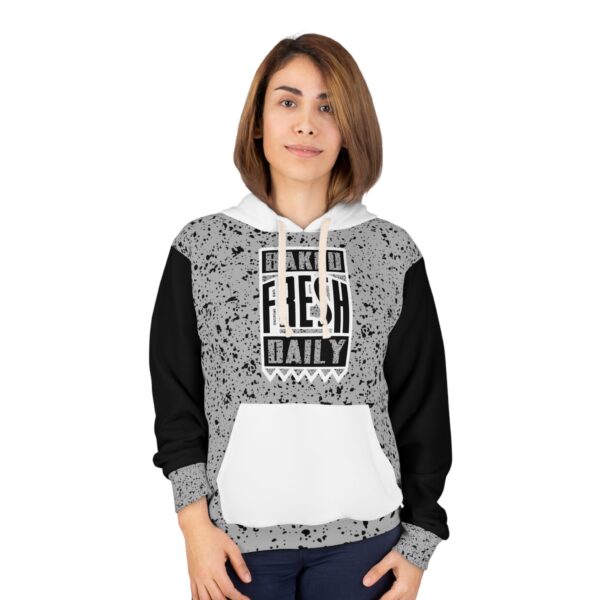 Hoodie to Match Jordan 4 White Cement V1 - Image 3