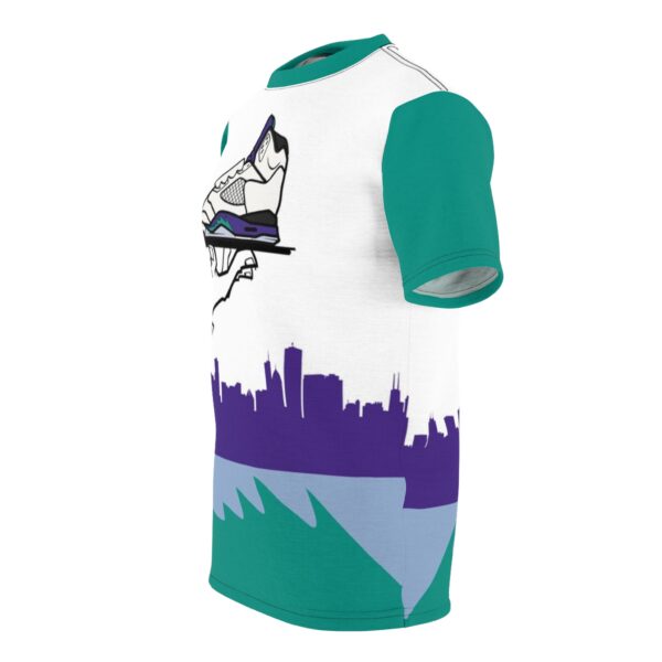 Shirt to Match Jordan 5 Grape 2025 "Now Serving Over The Chi" V2 - Image 4