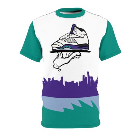 Shirt to Match Jordan 5 Grape 2025 "Now Serving Over The Chi" V2