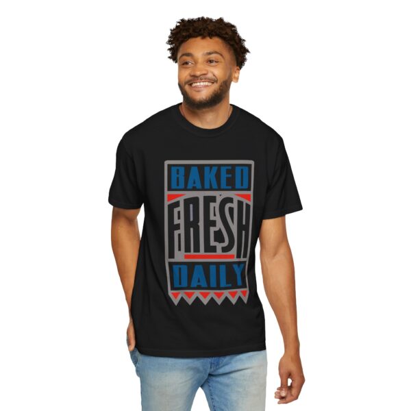 Shirt to Match Jordan 3 "Rare Air" Baked Fresh Daily Graphic Tee in Black - Image 4