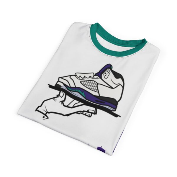 Shirt to Match Jordan 5 Grape 2025 "Now Serving Over The Chi" V2 - Image 6