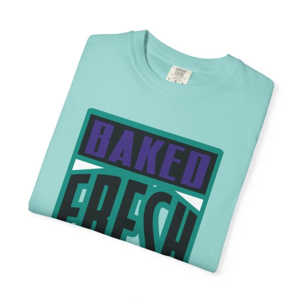 Shirt to Match Jordan 5 Grape 2025 Baked Fresh Daily in Mint - Image 3