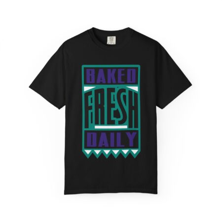 Shirt to Match Jordan 5 Grape 2025 Baked Fresh Daily in Black