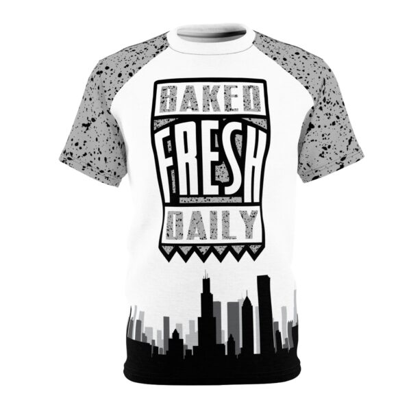 Shirt to Match Air Jordan 4 “White Cement” Baked Fresh Daily V2