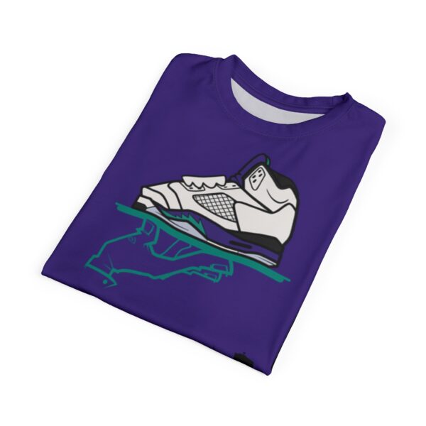 Shirt to Match Jordan 5 Grape 2025 "Now Serving Over The Chi" V3 - Image 6