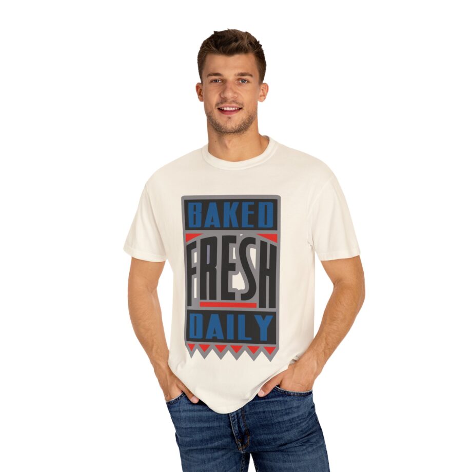 Shirt to Match Jordan 3 "Rare Air" Baked Fresh Daily Graphic Tee in Ivory