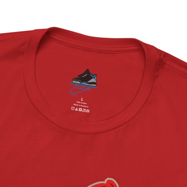 Shirt to Match Jordan 3 Rare Air Sole CHiEF Cotton Graphic in Red - Image 5