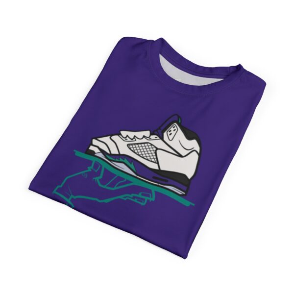 Shirt to Match Jordan 5 Grape 2025 "Now Serving Over The Chi" V3 - Image 6