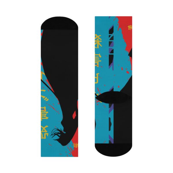 Socks to Match Jordan 8 Aquas Kill Bill - Image 6