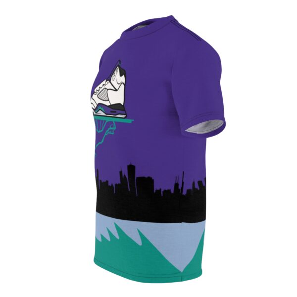 Shirt to Match Jordan 5 Grape 2025 "Now Serving Over The Chi" V3 - Image 4